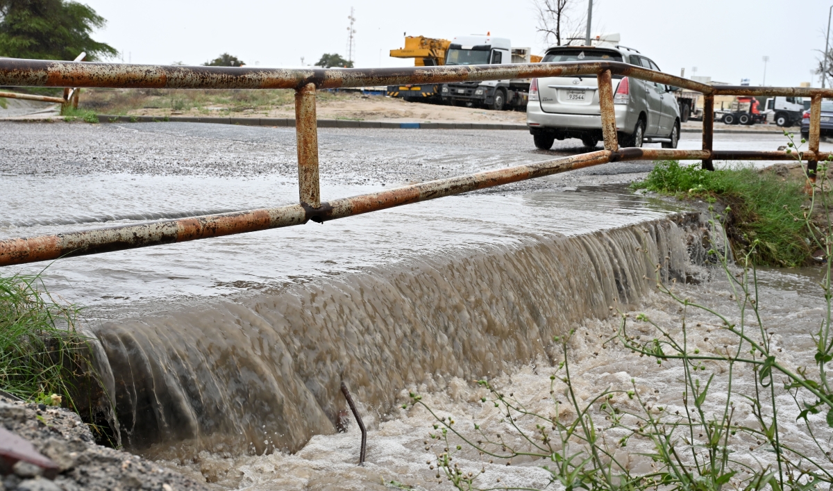 حصاد مياه الأمطار ضرورة لمواجهة تحديات ندرة المياه      (تصوير: أسعد عبدالله)
