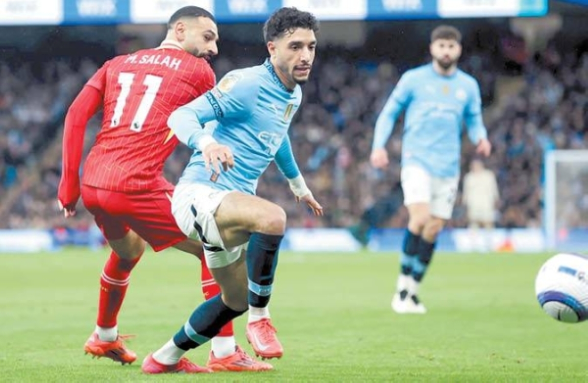 عمر مرموش ومحمد صلاح في مباراة سابقة