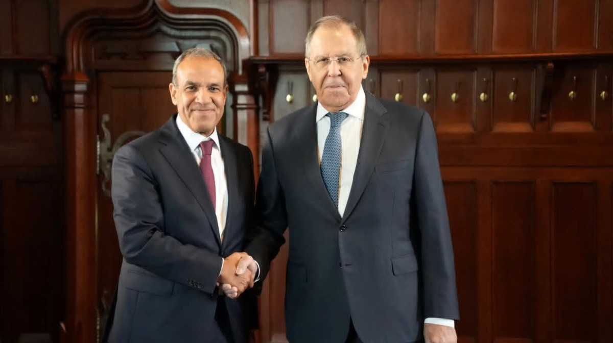 لافروف مرحباً بعبدالعاطي في موسكو