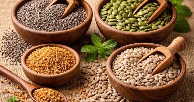 بذور طبيعية تساعد على ضبط سكر الدم