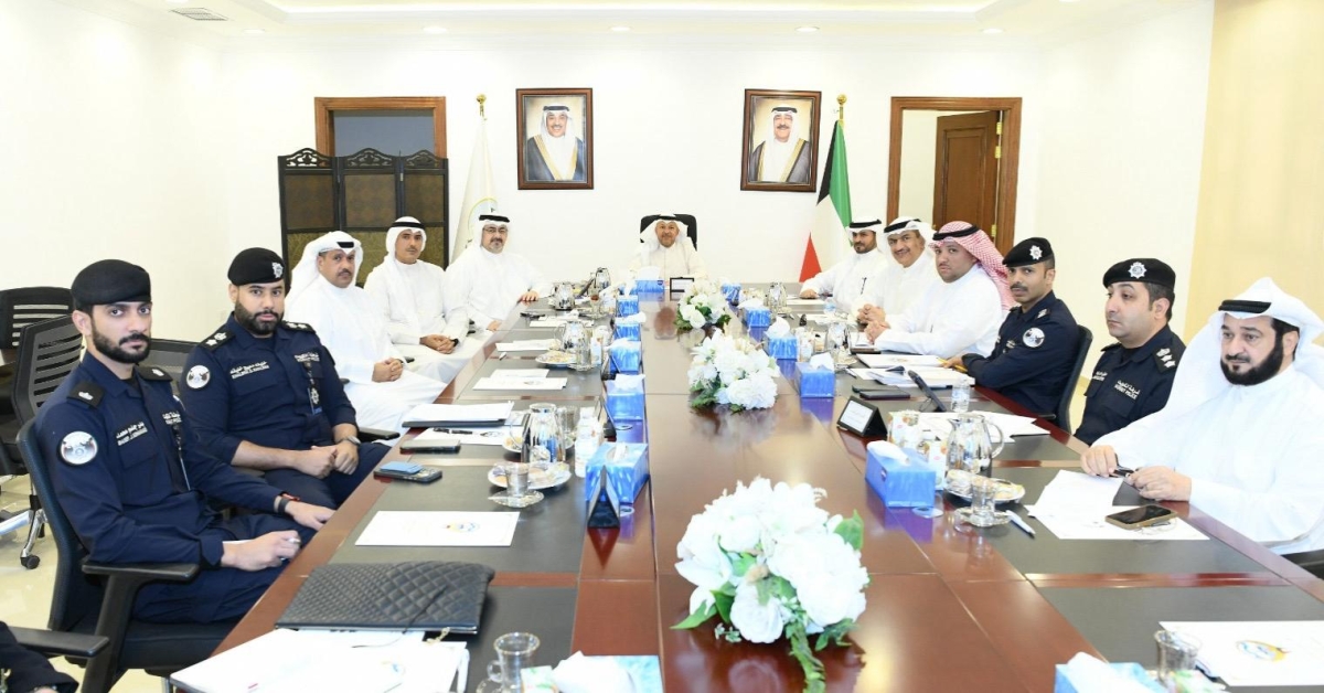 محافظ الفروانية مترئساً الاجتماع التنسيقي