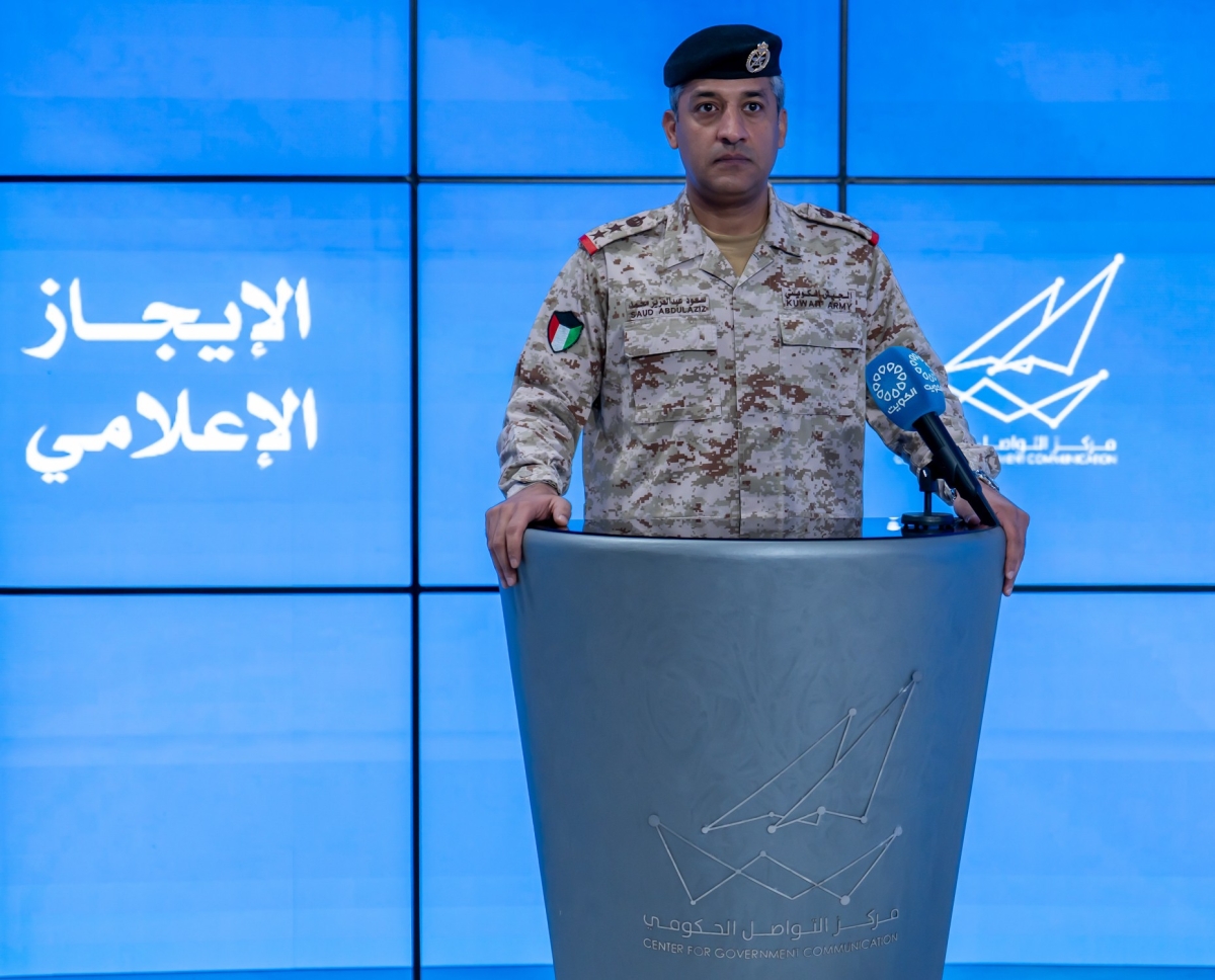 العطوان متحدثاً في الإيجاز الإعلامي