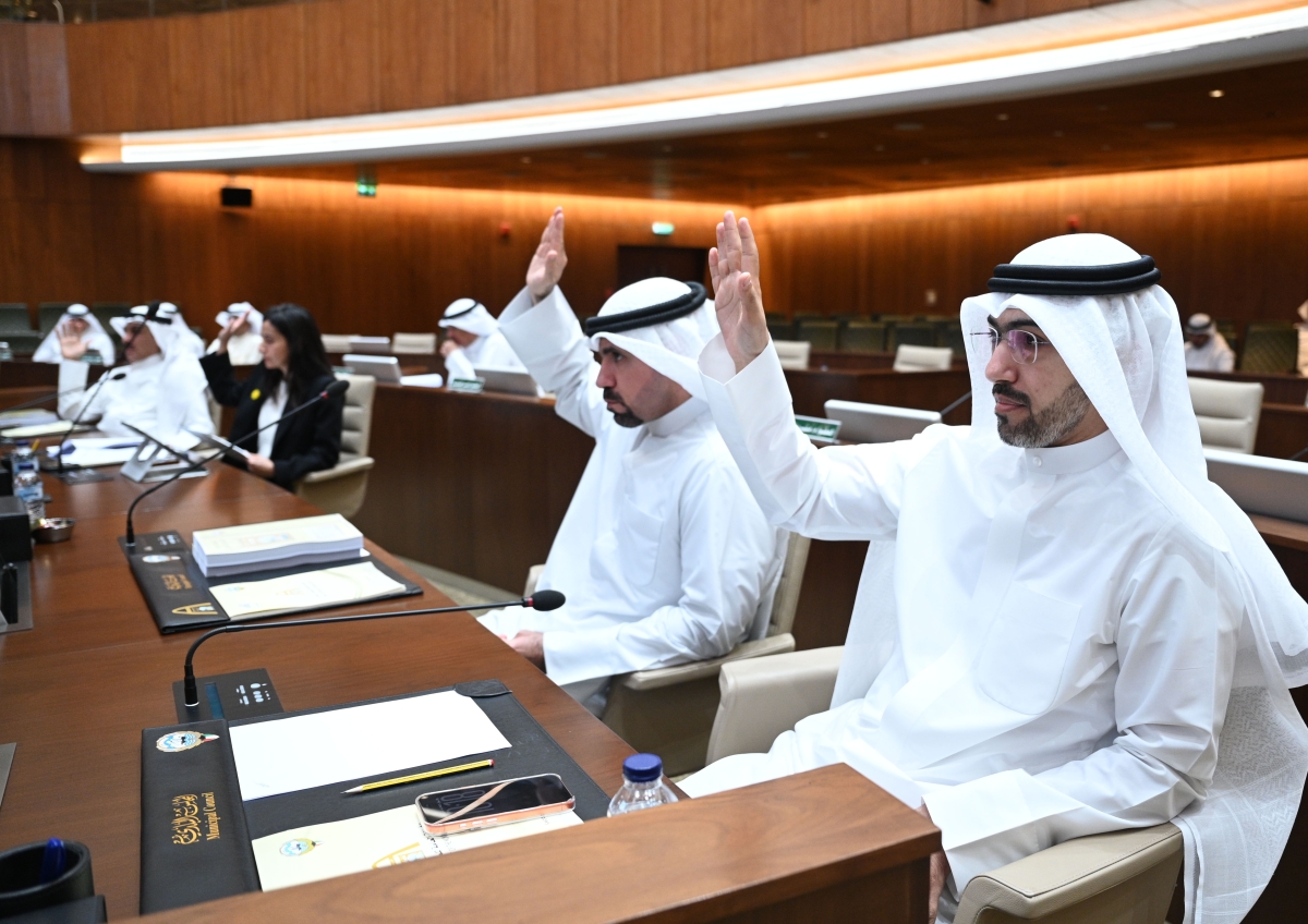 من جلسة البلدي