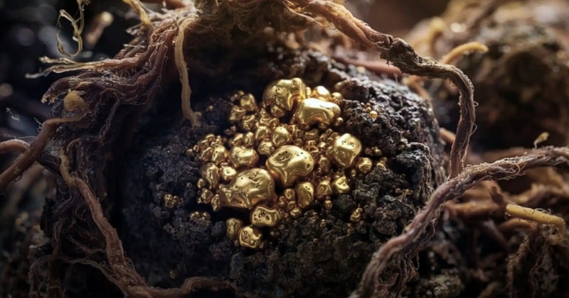 فِطر نادر يستخلص الذهب... يبشّر باقتراب التعدين في الفضاء !