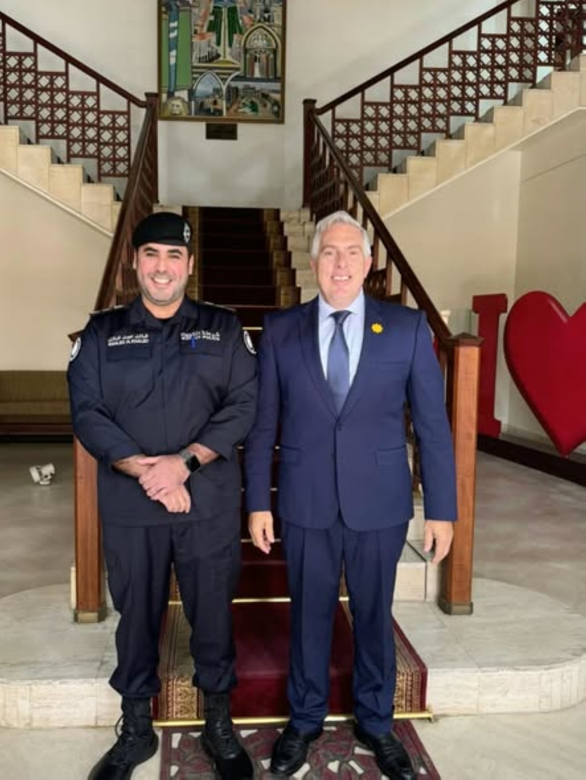 السفير خوري وخالد الحمد