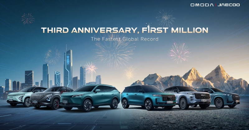 «أومودا» و«جايكو» تُواصلان نموهما عالمياً... وتُقاربان حاجز المليون سيارة 