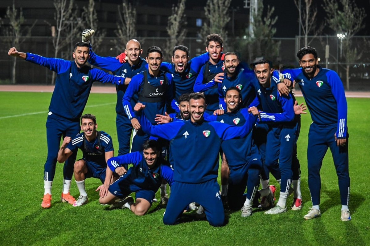 لاعبو منتخب الكويت