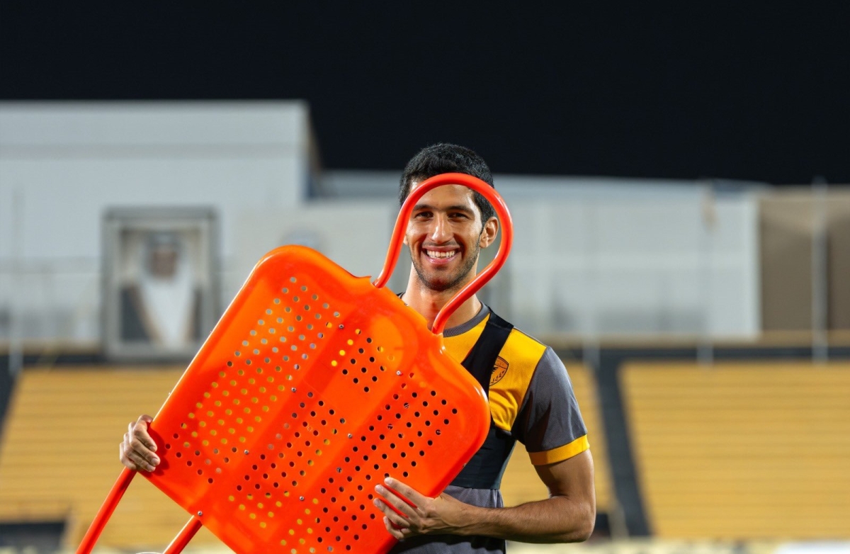 العوضي في مران سابق