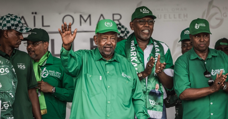 إعادة انتخاب رئيس جيبوتي إسماعيل عمر جيله لولاية سادسة