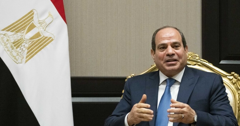 السيسي لإطلاق مسار تفاوضي جاد لتسوية القضايا العالقة بين واشنطن وطهران 