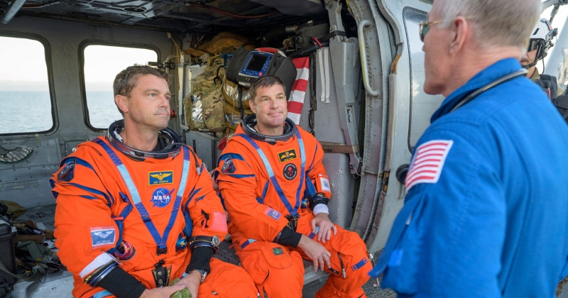 «أوريون» تعود إلى الأرض 