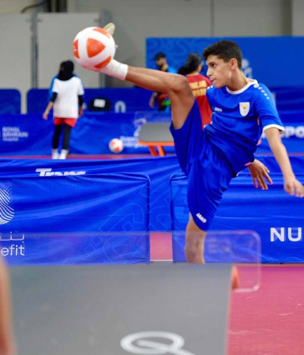 ناصر الصقر لاعب التيك بول 