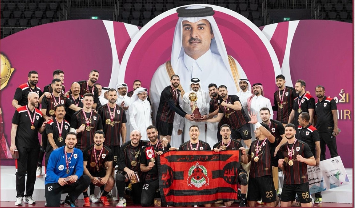 الريان متوجاً بكأس أمير قطر لكرة اليد