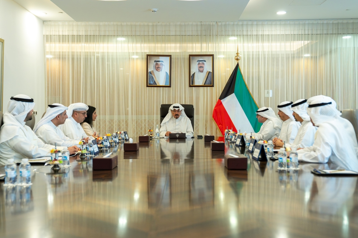 العبد الله مترئساً الاجتماع