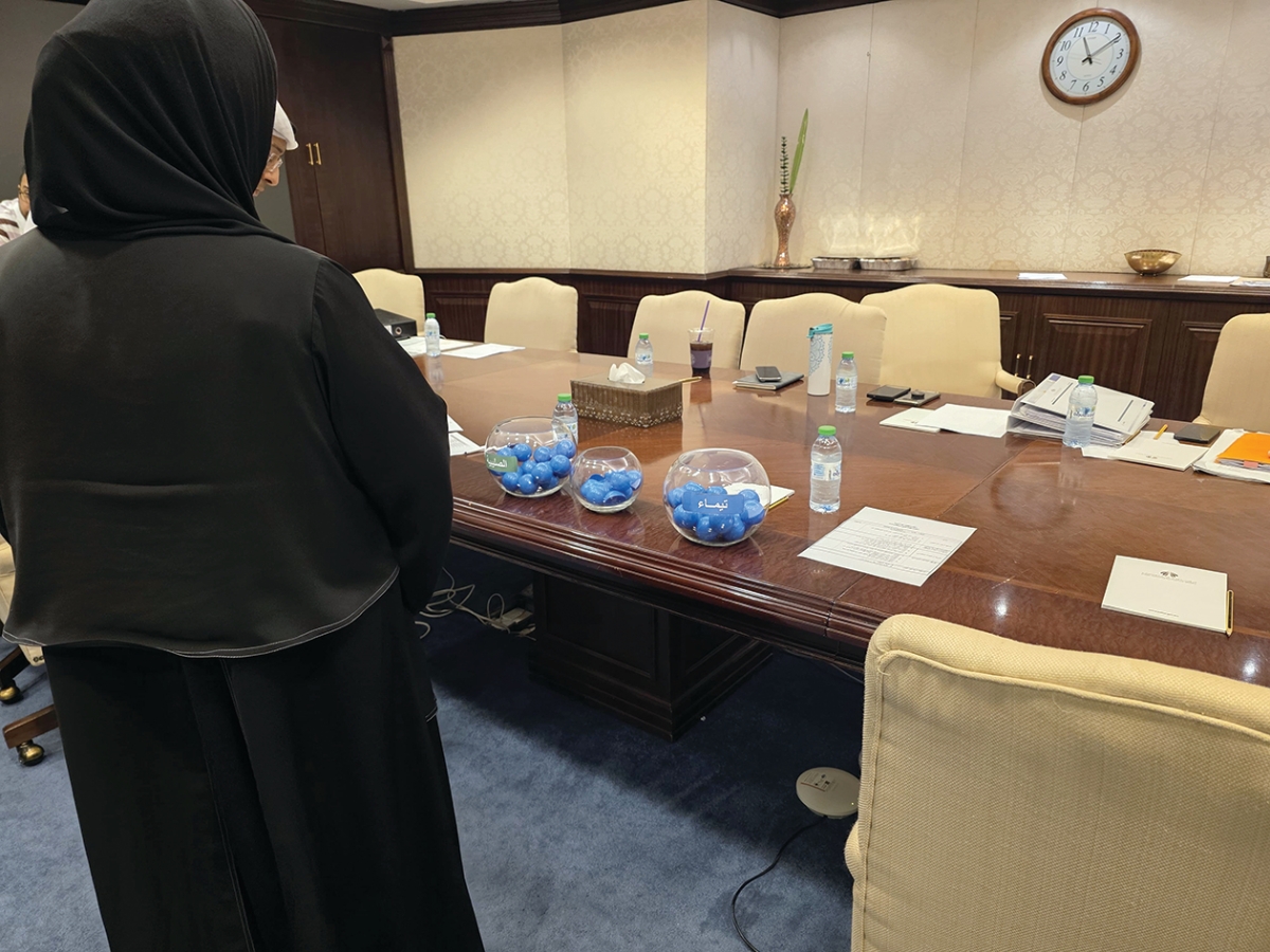 من عملية إجراء القرعة