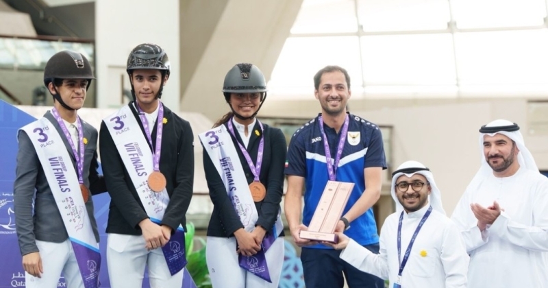 منتخب الكويت للفروسية يحقق المركز الثالث لفئة الناشئين في الدوحة 