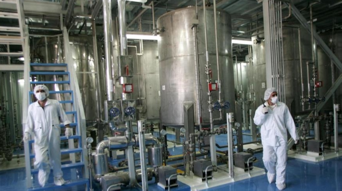 منشأة لتخصيب اليورانيوم في إيران  (أرشيفية) 