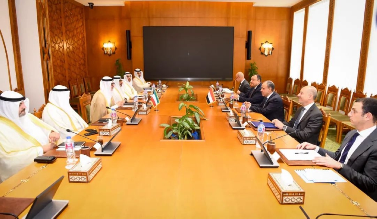 من جلسة المباحثات المشتركة