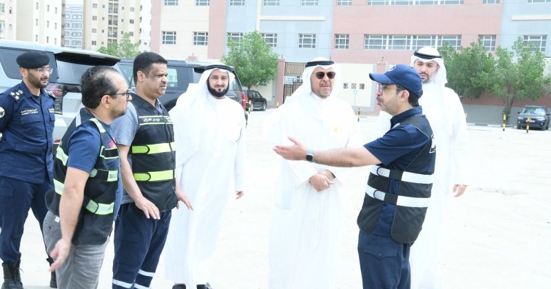 محافظ الفروانية: تسريع المعالجات الفنية للبنية التحتية