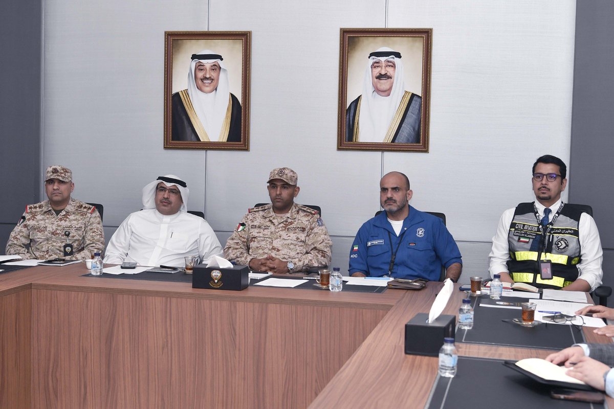 فريق «أمان» خلال اجتماعه مع الجانب الإماراتي عبر تقنية الاتصال المرئي