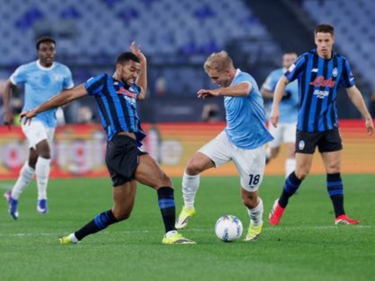 من مباراة الذهاب بين أتالانتا ولاتسيو