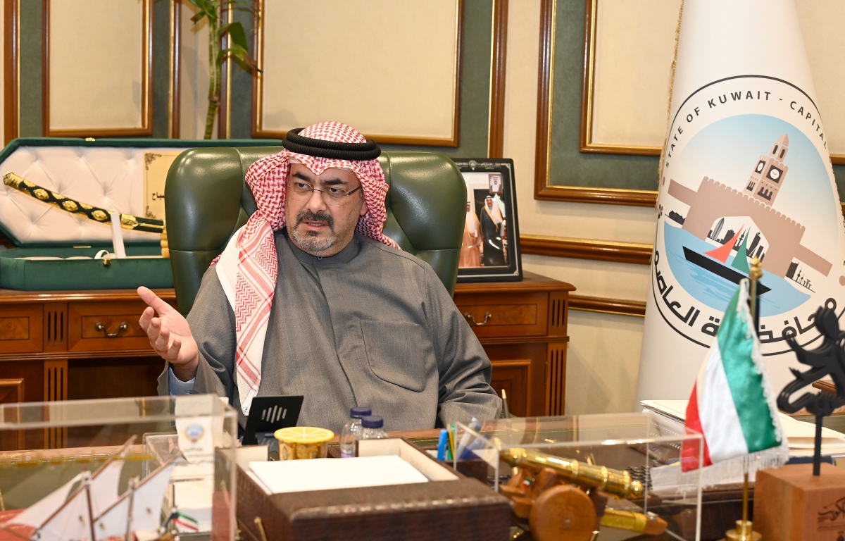 الشيخ عبدالله سالم العلي     (تصوير سعود سالم)