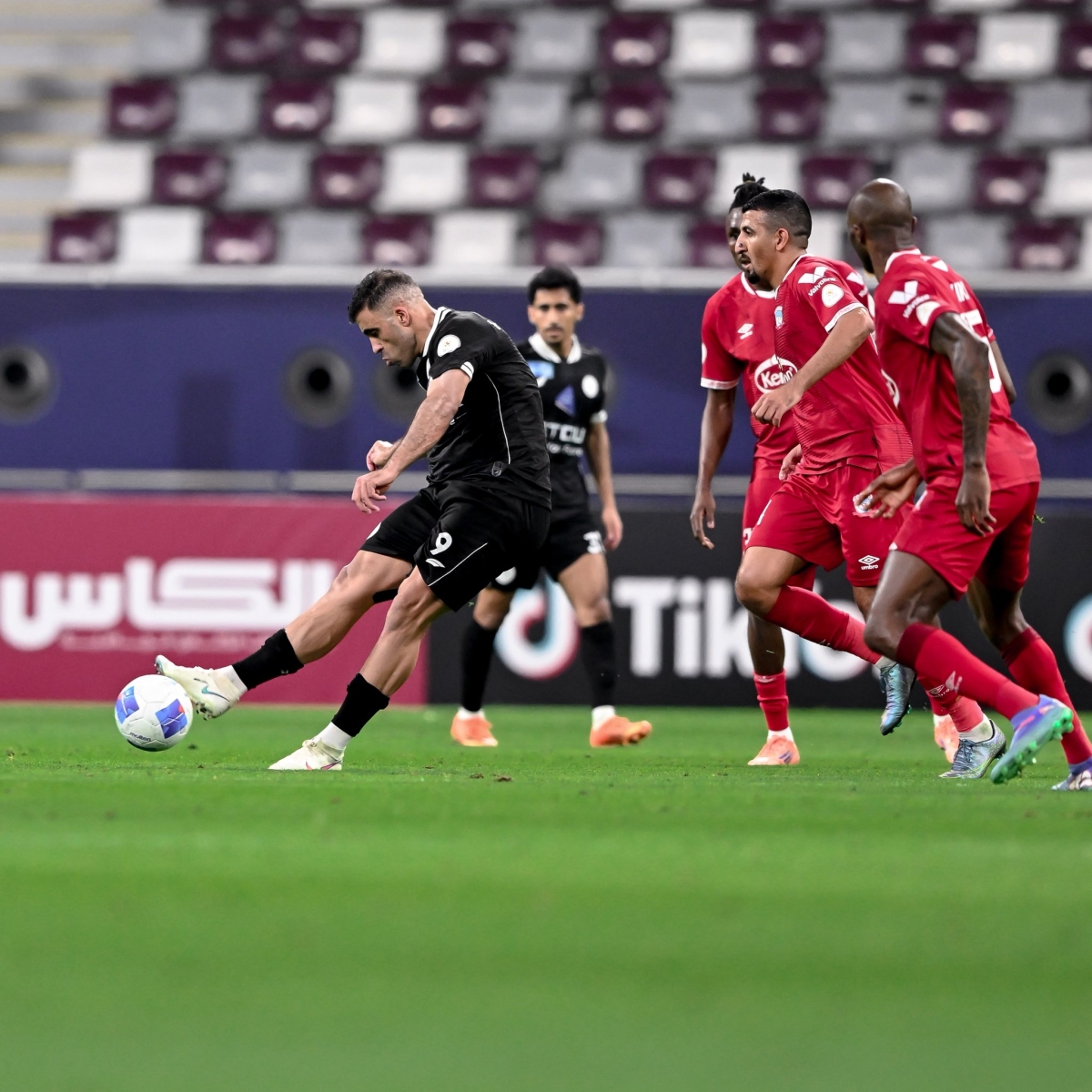 جانب من مباراة الشباب وزاخو