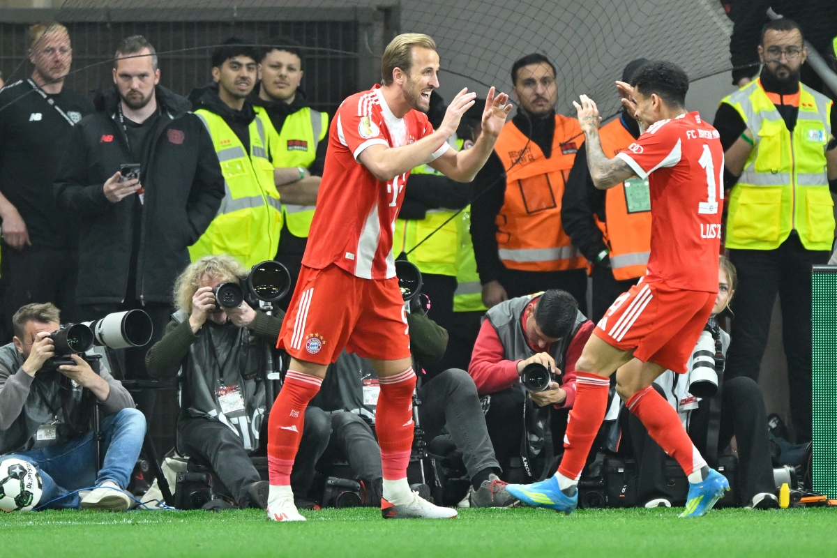  هاري كاين ولويس  دياز سجلا هدفي بايرن ميونخ 