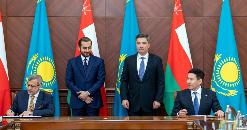 شراكة إستراتيجية بين سلطنة عمان وكازاخستان.. تمهيدا لتأسيس صندوق استثماري مشترك