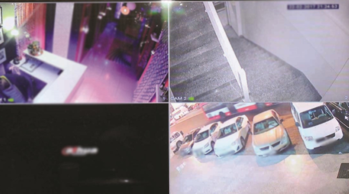 شاشة تكشف نقاط المراقبة في المعهد وحوله (صورة أرشيفية)