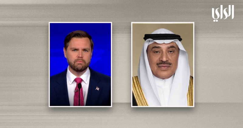 سمو ولي العهد يجري اتصالاً هاتفياً مع نائب الرئيس الأميركي. أكد إدانة الكويت للعملية الإرهابية التي تعرض لها ترامب ونائبه السبت الماضي. جي دي فانس أعرب عن دعم الولايات المتحدة لـ الكويت بكل ما تتخذه من إجراءات لحماية أمنها واستقرارها 