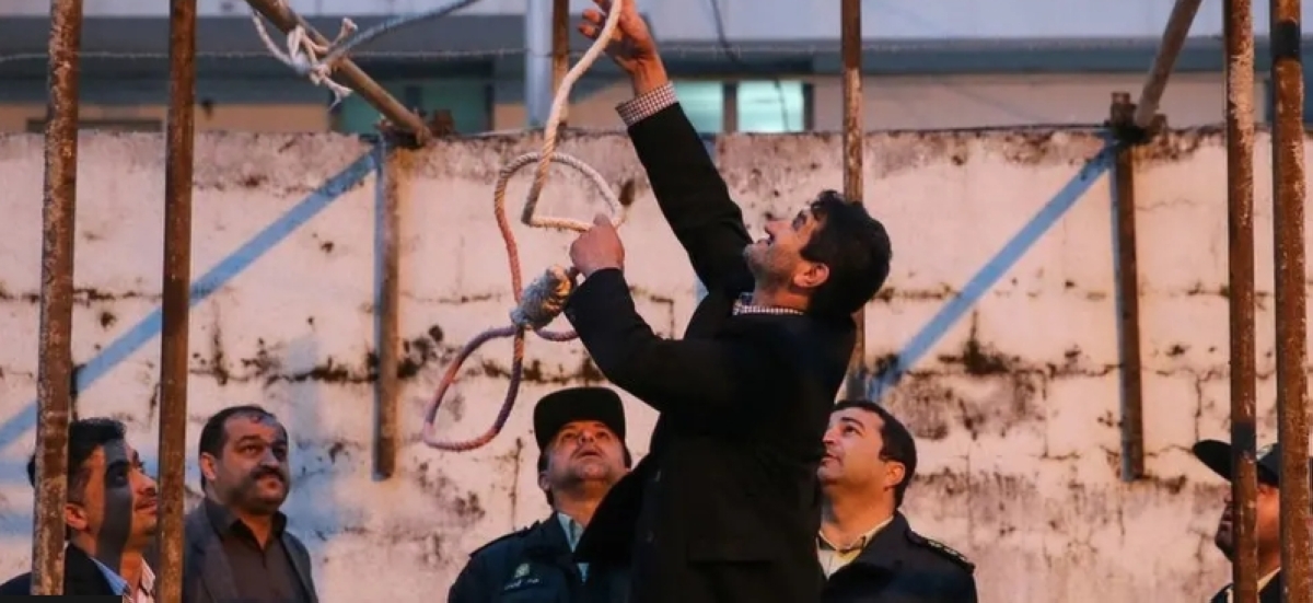 جانب من إحدى عمليات الإعدام في إيران (أرشيفية)