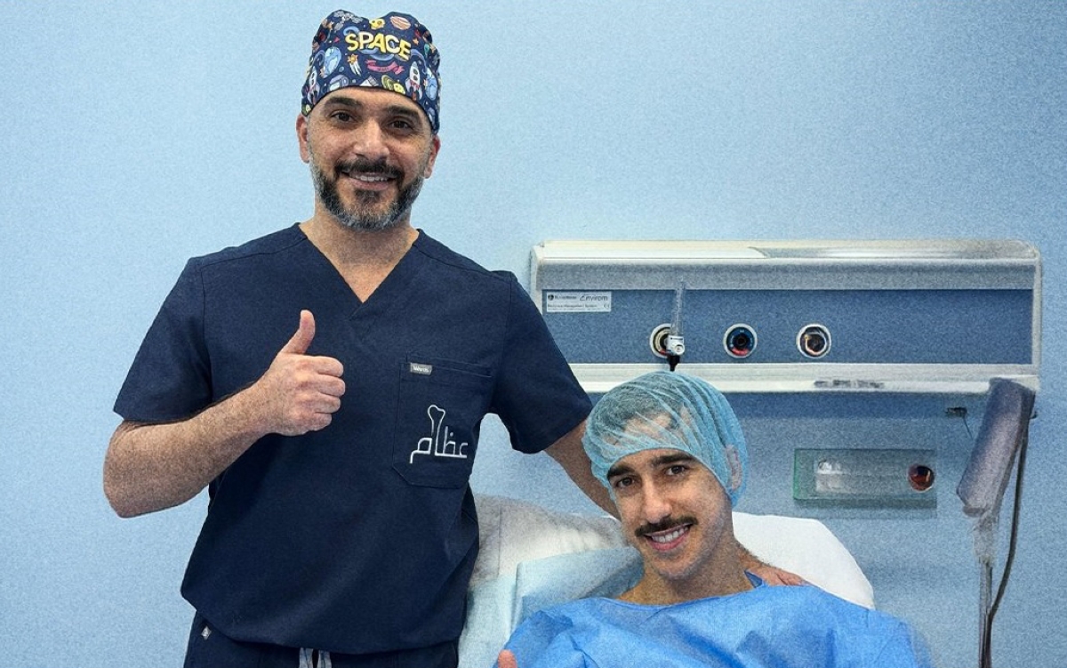 جمعة عبود في المستشفى 