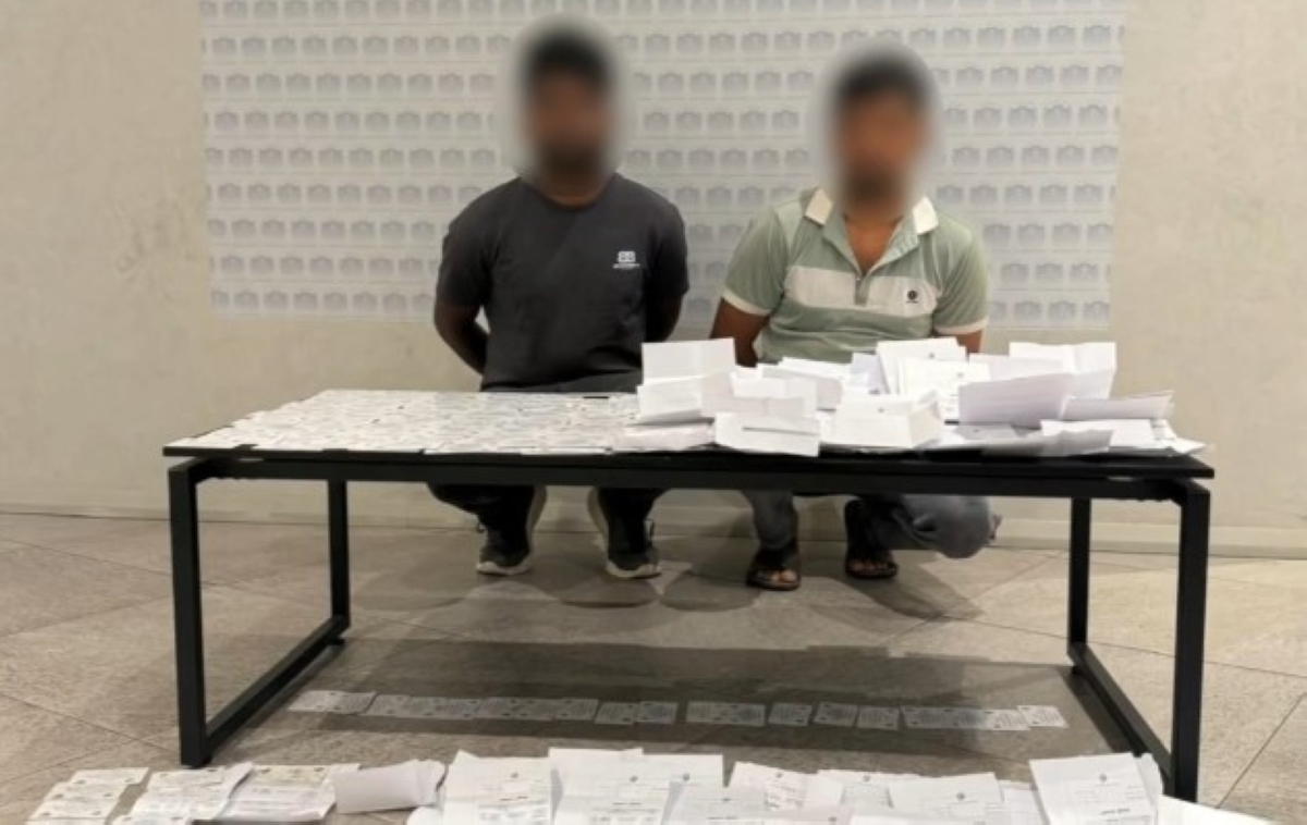 متهمان من المضبوطين الثلاثة