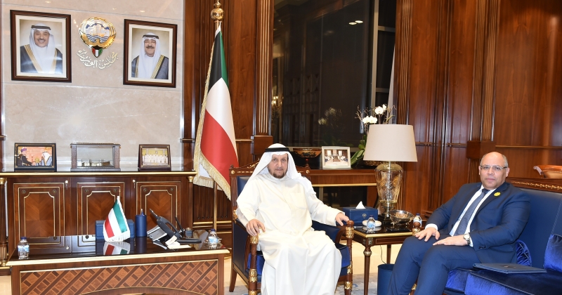 المعوشرجي يؤكد حرص الكويت على استمرار التنسيق مع مصر لتعزيز التعاون الثنائي الاستراتيجي