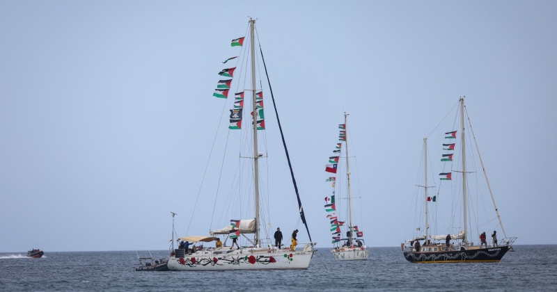 إسرائيل تعلن نقل ناشطين في «أسطول الصمود» لاستجوابهما