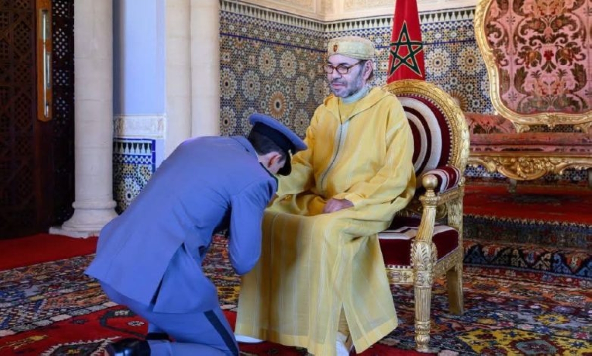 ملك المغرب وولي العهد