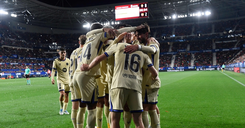 برشلونة يهزم أوساسونا.. وينتظر تعثر ريال مدريد للتتويج باللقب قبل الكلاسيكو