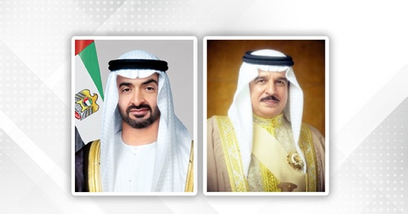 حمد بن عيسى لـ محمد بن زايد: أمن الإمارات جزء لا يتجزأ من أمن البحرين