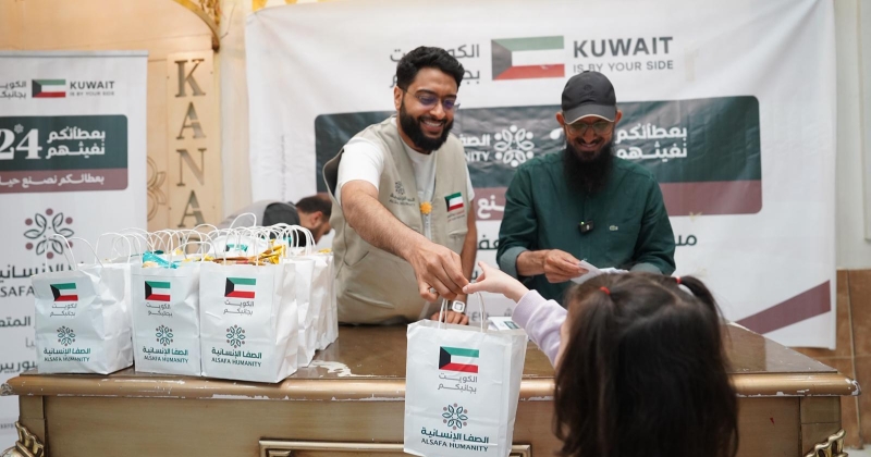 «الصفا الإنسانية» تواصل جهودها الخيرية في رحلتها الـ24 تحت شعار «بعطائكم نغيثهم»