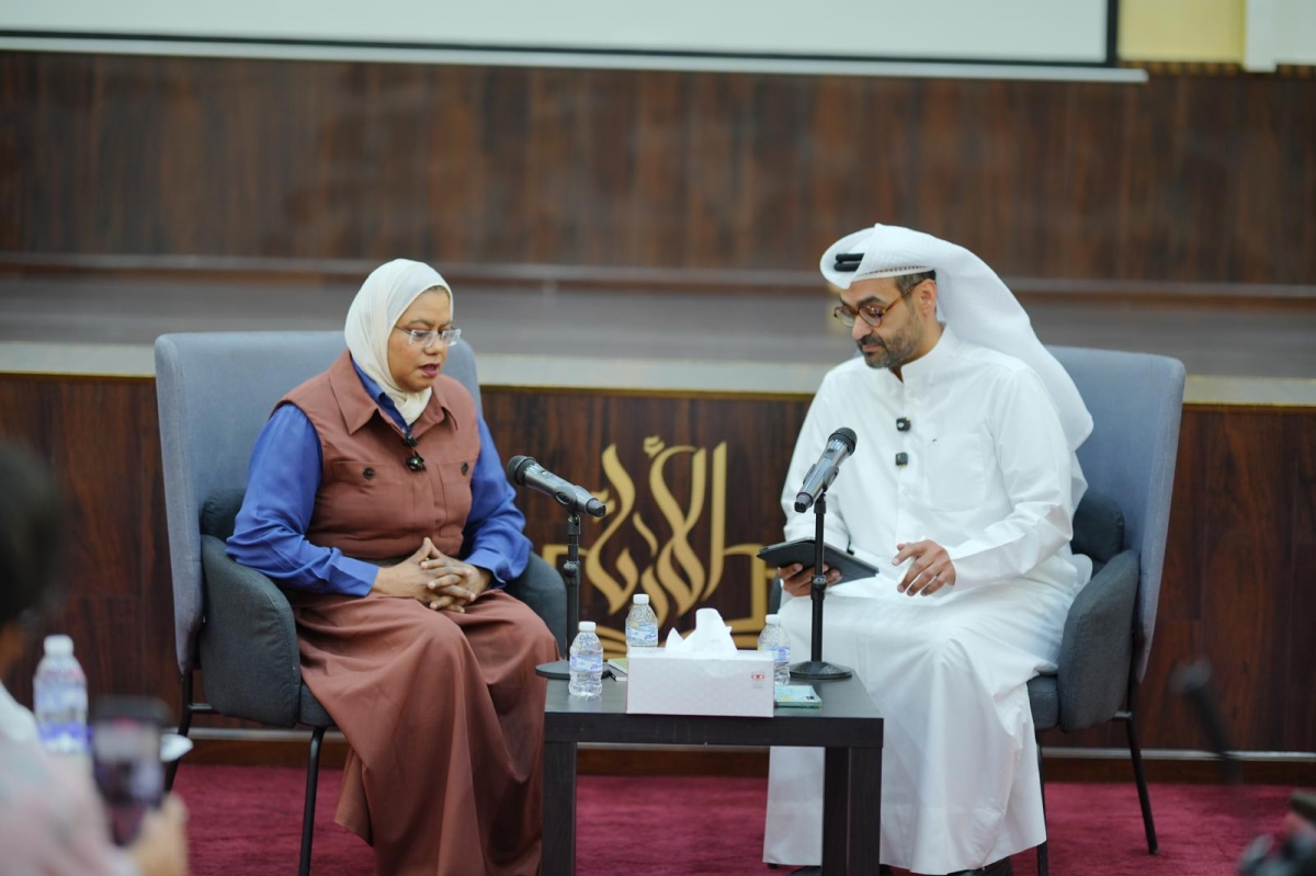 عبدالوهاب سليمان محاوراً استبرق أحمد