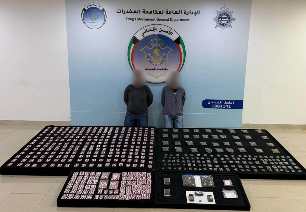 المتهمان والمضبوطات