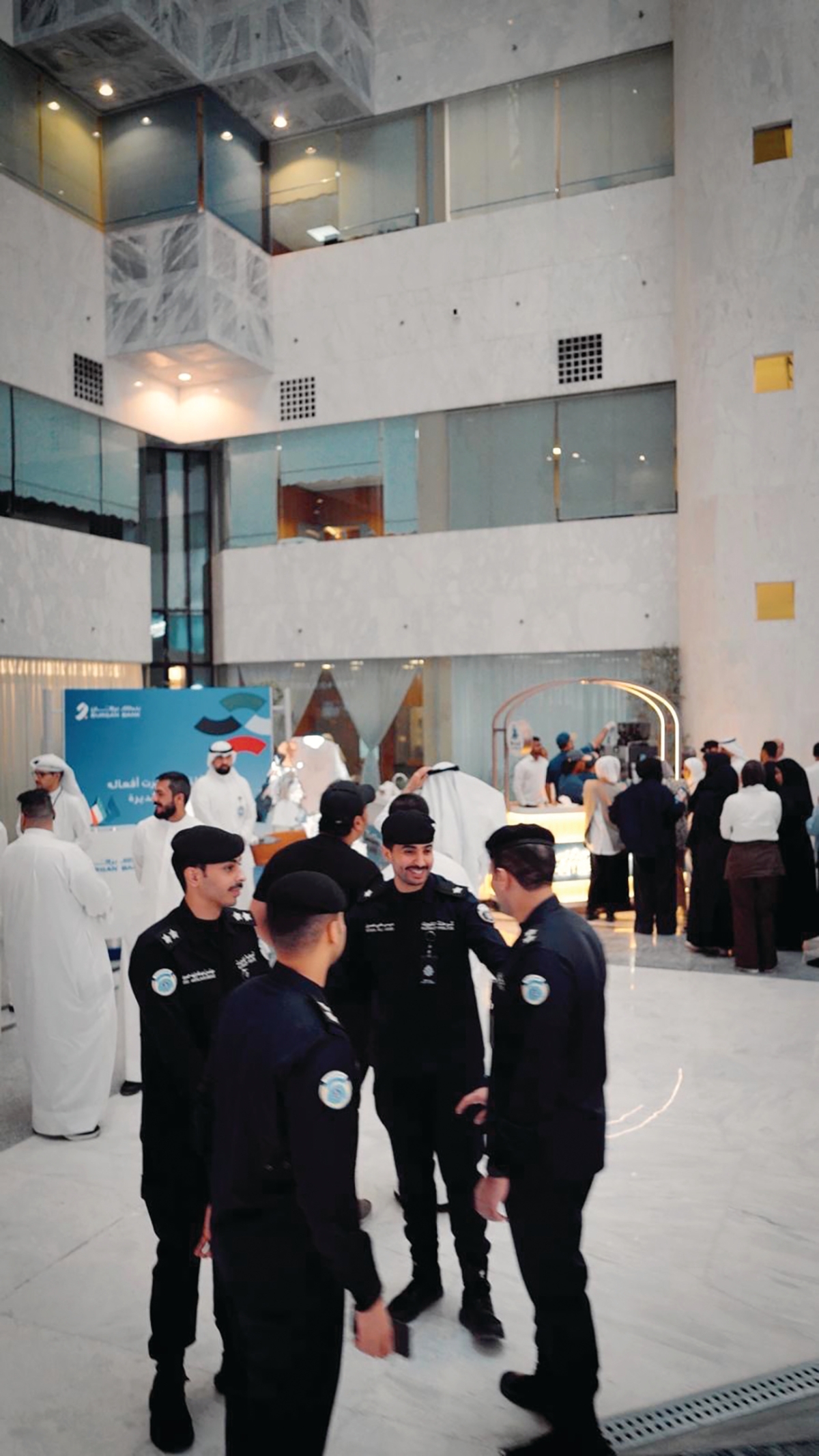 إقبال وتفاعل كبير من منتسبي «الداخلية»