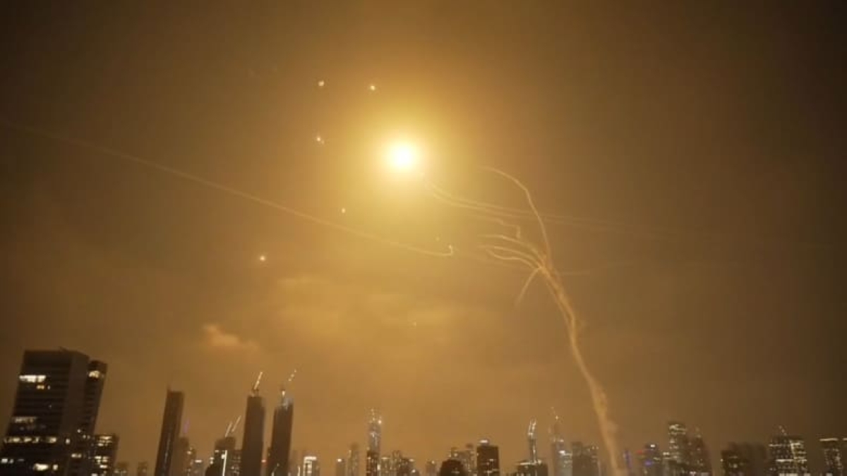 من الاستهداف الإيراني لإسرائيل (أرشيفية)