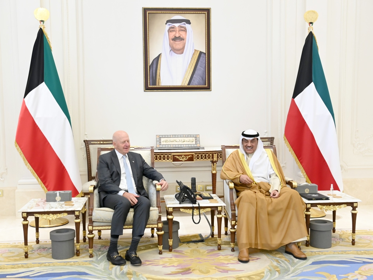 سمو ولي العهد يستقبل الرئيس التنفيذي لشركة غولدمان ساكس 