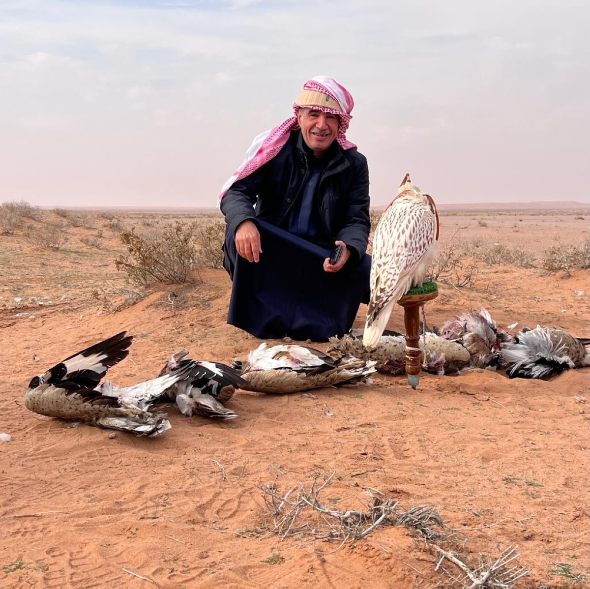 سعود البابطين في المقناص