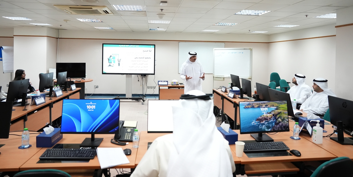 جانب من البرنامج التدريبي