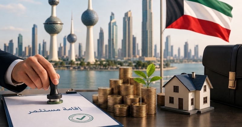 إقامة ذهبية بالكويت 15 عاماً لمَنْ يستثمر 5 ملايين دينار 
