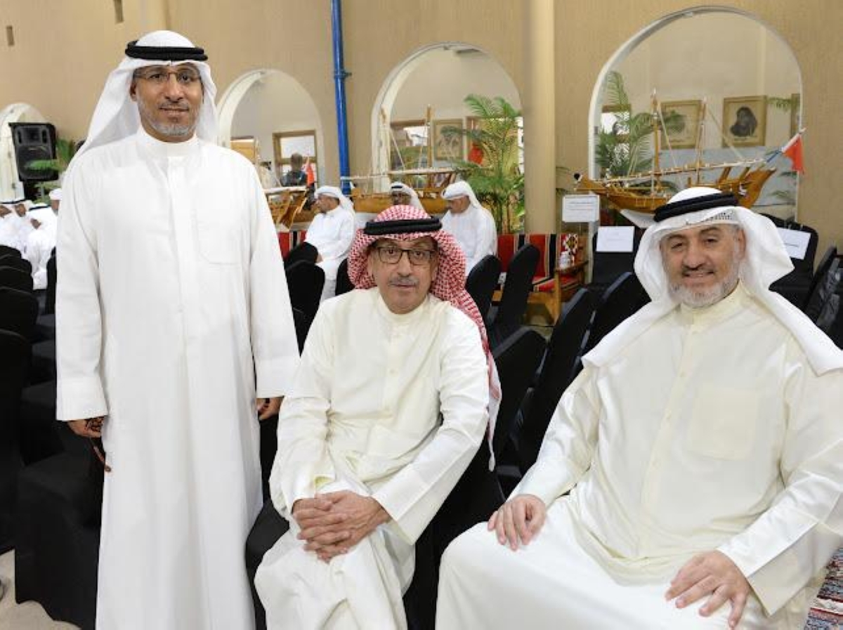 علي المفرج وخالد القلاف وهاني الخشان