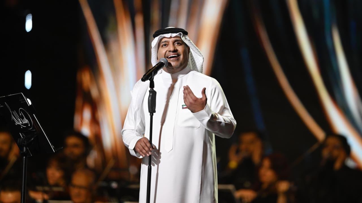 راشد الماجد على المسرح